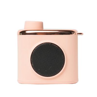 China Portable Cute Art Radio Speakers Mini Bass Mobile Loud Speaker Wireless Hi Fi Retro Phone Function Wireless Speaker for sale