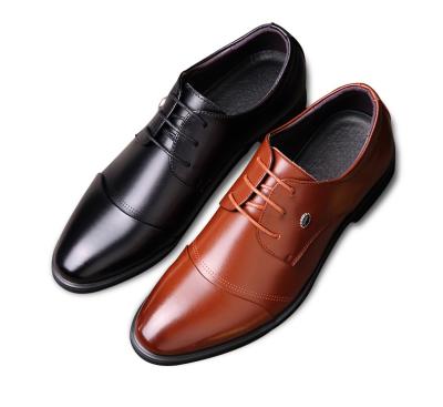 China Breathable Men's Shoes Outfits Synthetic Leather Shoes Business Men's Stylish Shoes for sale