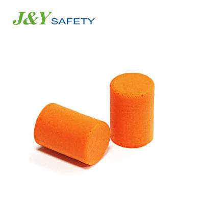 China Loud Protector To Work Cylindrical Shape PU Foam Earplug Filtered Ear Plug Soundproof Eco Friendly Polyurethane for sale