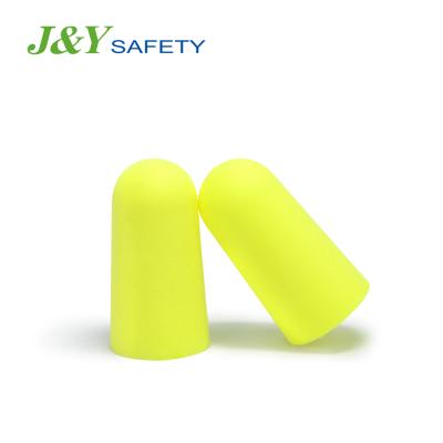 China Soft Plump PU Slow Foam Disposable Earplugs Slow Plump Soft Ear Plugs for sale