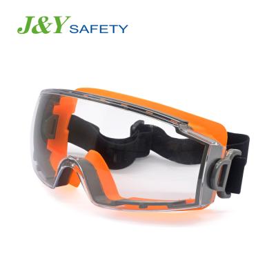 China Whole Sale Anti-impact Anti-scratch Skydiving Protective Clear Safty Safety Goggles for sale