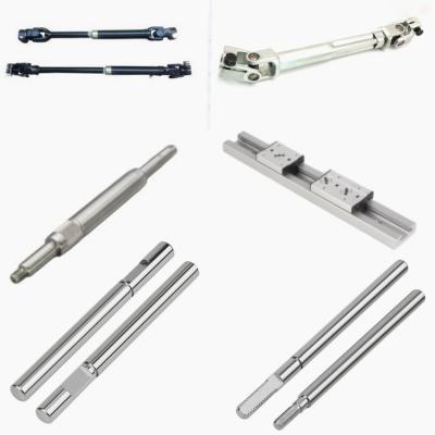 China Construction Material Shops Custom CNC Metal Shaft Prices Carbon Steel Round Shaft Precision 304 Stainless Steel Shaft for sale