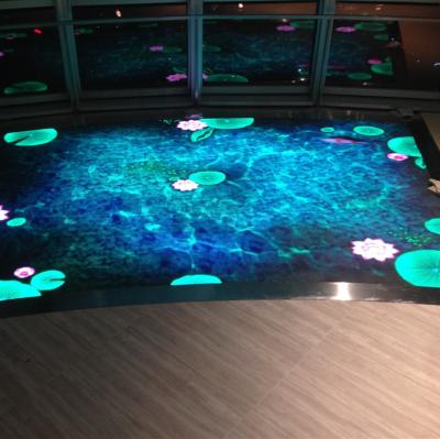 China P8.92 Hotel Led Display Video Interactive Dance Floor For Party Events for sale