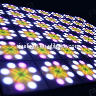 China Cheap High Quality Hotel Dmx 512 60*60CM RGB Disco Led Dance Floor for sale