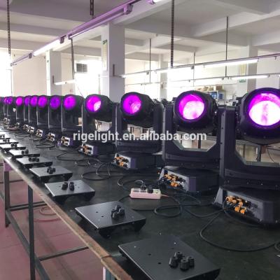 China garden rigeba disco stage dj waterproof 371w moving beam head light for party event for sale