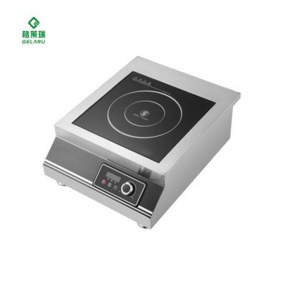 China Large Outdoor Industrial Commercial Single Burner 220V Induction Cooktop For Commercial Restaurant Cooktop for sale