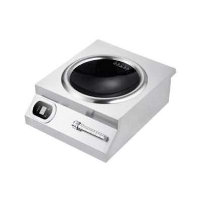 China Hotel Stainless Steel 380V 50Hz 8Kw Desktop Induction Cooker for sale