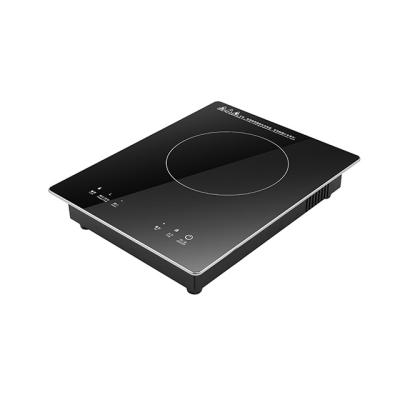 China Heating Power Saving Recessed deSingle Burner Black Crytal Plate Induction Hob with Touch Sensor Control GS/CE/CB/ for sale