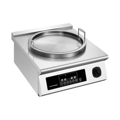 China Hotel 220V 50Hz 5kW Multifunctional Stainless Steel High Power Induction Cooker for sale