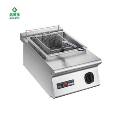 China Hotels commercial type electromagnetic explosion table furnaceSquare form french fries 220V fry machine for fast food for sale