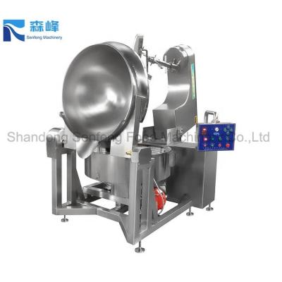 China Factory Price Automatic Strawberry Jam Making Machine Fruit Jam Tomato Sauce Cooking Blender Machine With Low Price for sale