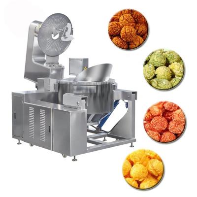 China Snack Factory CE Approved Automatic Commercial Gas Popcorn Machine Industrial for sale