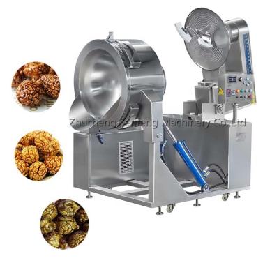 China Snack Factory Large Capacity Automatic Industrial Pop Corn Making Machine Commercial Mushroom Popcorn Machine Making for sale