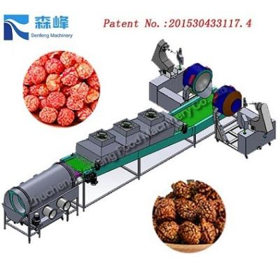 China Snack Factory Industrial Popcorn Production Line for sale