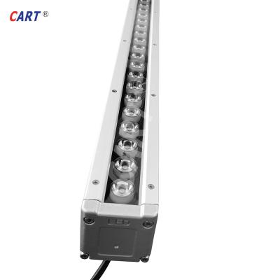 China IP65 Disco Construction Project Decorative Outdoor Washer Light 54W DMX RGBW Led Wall Washer Light for sale