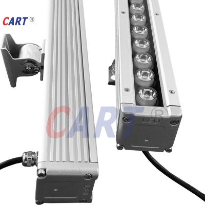 China Aluminum sports stadiums RGB+CCT SMD ip65 outdoor light 54W 220V led wall washer for facade building lighting for sale