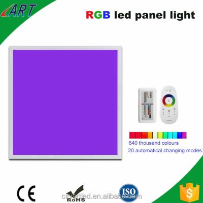 China 18w Square Aluminum Color Changing Led Panel Light Drop Ceiling Lights 300*600 3 Years Warranty RGB LED for sale