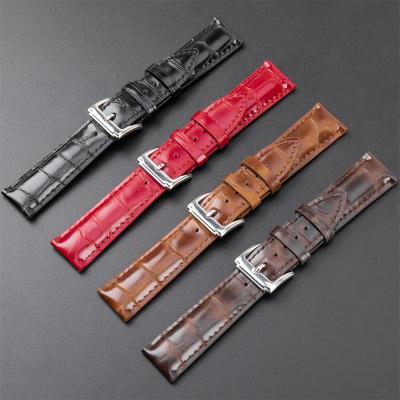 China DD-7609 Leather Leather Watch Band for sale