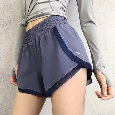 China Breathable Thin Sports Shorts Women's Anti-failure Loose Fitness Running Pants Leisure Yoga Quick Drying Shorts For Women for sale