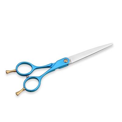 China Stocked Wholesale Pet Grooming Scissors With Aluminum Handle Scissors for sale