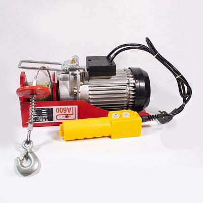 China Mini Electric Wire Rope Hoist Hoist Winches PA200 PA300 PA500 PA800 PA1000 Small Easy Operation Small Electric Hoist for sale