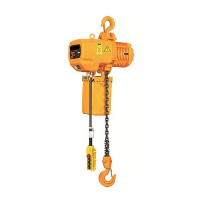 China Easy Construction 1ton 2ton 5 Ton Lifting Chain Hoist Crane Double Speed ​​5 Ton Electric Chain Hoist With Operation for sale