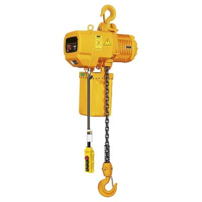 China Easy Operation Factory Electric Lifting Tools Chain Hoist 11.5 2 3 5 Ton Workshop Electric Chain Hoist With Motor Trolley for sale