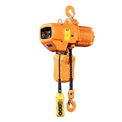 China Industrial Trolley Crane With Electric Easy Operation Electric Trolley 1ton 2ton 5 Ton Electric Chain Hoist Motorized for sale