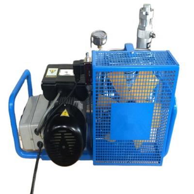 China 220V/50Hz 4500 PSI 100L/Min 225-300bar Single Phase Electric Fire Paintball High Pressure Air Compressor For Diving for sale