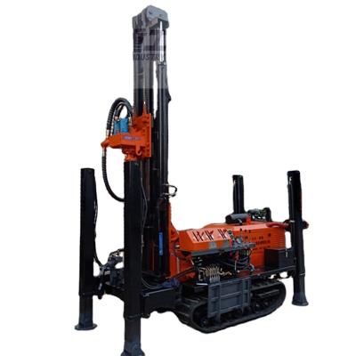 China Construction Material Stores JW180 Mobile Portable Crawler Water Well Drilling Rig / Rotary Drilling Rig Machinery for sale