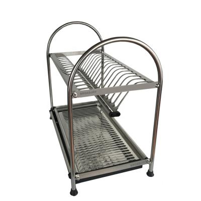 China Durable Metal With Chrome Plated Plate Rack Mounting Plate Drying Rack for sale