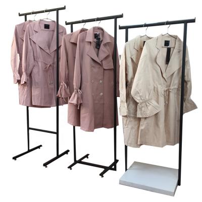 China Modern Cloth Rack Furniture Clothing Store Lady Men And Kids Clothes Show Racks for sale