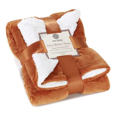 China Polyester Single Fleece Blankes Throw Soft Microplush Custom Plush Throw Blankets Sherpa Flannel Blanket for sale