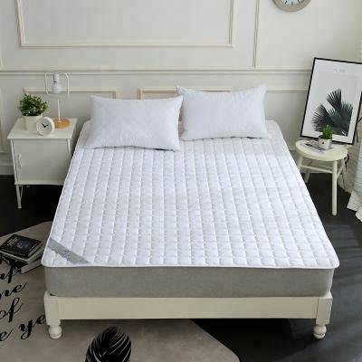 China Wholesale Anti Dust Mite Quality Cloth Hotel Mattress Protector For Hotel Bedding Linen for sale