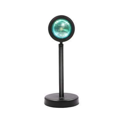 China Modern Led Modern Mini Floor Lamp Stand Lamp Rainbow Sunset Halo Atmosphere Sunrise Projection Night Light For Living Room Bedroom for sale