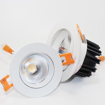 China High Quality Hot Sale LED Eeiling Light Downlights Embedded With LED Bulb 12W Dimmable Downlight Ceiling Lamp for sale