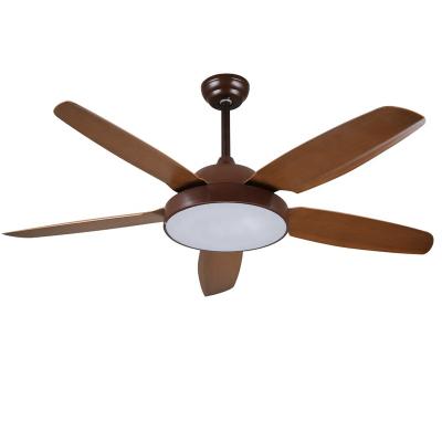 China Hot Sale Modern 5 Leaf Led Ceiling Fan High Quality Modern Fancy Led Light 42 Inch With Electric 3 Speed ​​Remote Control Ceiling Fan for sale