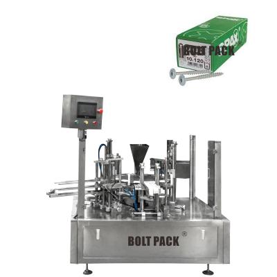 China Hotels Automatic Low Cost Vertical Box Cartoning Packing Machine For Hardware for sale