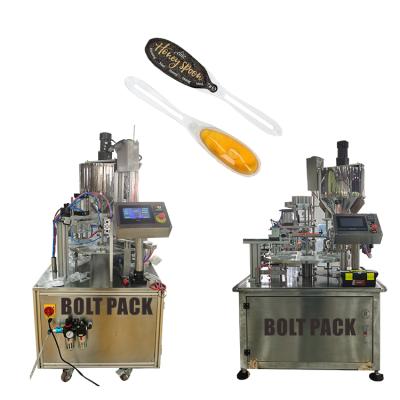 China Food Dession Three Honey Spoon One Automatic Filling And Sealing Machine Or One for sale