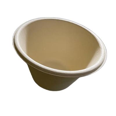 China Food Eco Biodegradable Bamboo Fiber Bowl Disposable Food Tableware Set Circular Food Take Out Salad Bowl for sale