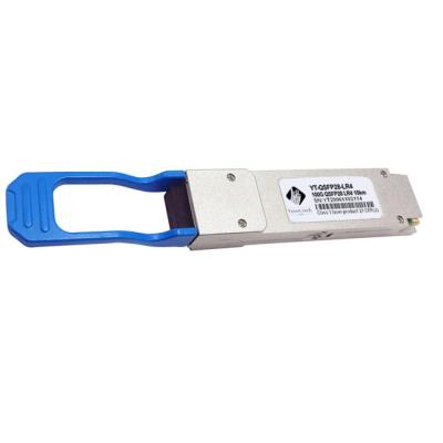 China Mikrotik QSFP-100G-LR4 compatible FTTX QSFP28 1310nm 10km SFP 100gb for sale