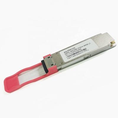 China Compatible Fttx 40Gbs QSFP+ ER4 40G 1310nm 40km SFP LC SMF Optical Transceiver Module JL306A for sale