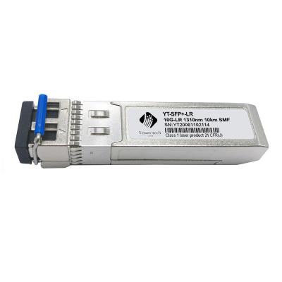 China Fiber Optic Module 1310nm 10km LC SFP Module 10g LR SFP-10G-LR SFP Transceiver for sale