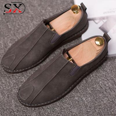 China 2017 Fashion Loafers Spring Summer Breathable Outdoor Flat Shoe Men's Platform Slip On Shoes Autumn Trend Casual Shoes Men Slip On for sale