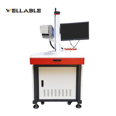 China Wellable 30W DAVI CO2 Laser Automated Loading Desktop Marking Machine for Tissue Medicine Wood Acrylic Leather Wrapping for sale