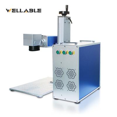 China Wellable Mopa Laser Engraving Machine 100W Air Cooled Mopa Fiber Laser Marking Machine for sale