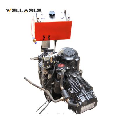 China Metal Plane Wellabel Mini Pneumatic Dot Peen Marking Handheld Machine For Motorcycle Engine VIN Number for sale