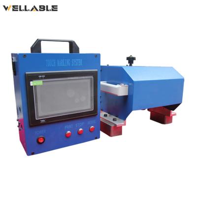 China Wellable Metal Airplane Hot Selling Machine Point Breakout Portable Pneumatic Spotting Machine For Chassis Spotting Metal Products for sale