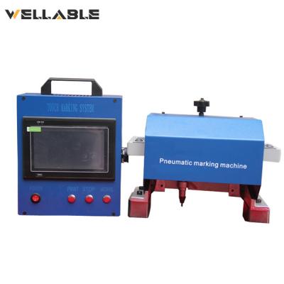 China Portable Pneumatic Metal Airplane Wellable Machine Dot Breakdown Pneuma Dot Pin Marking Machine For Vin Code Chassis Number for sale