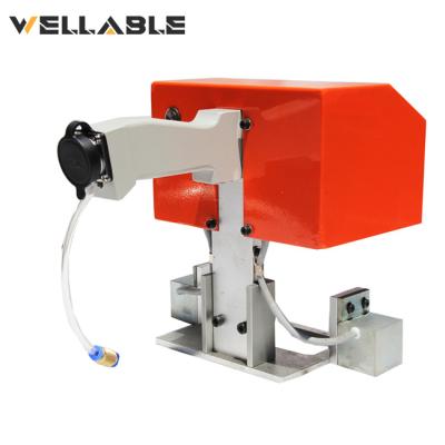 China Pneumatic Building Material Stores Name Plate Engraver Equipment Dot Pin Metal Spotting Engraving Machine for Automotive Industry for sale